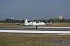 Airbus Group E-Fan technology demonstrator landing at Calais-Dunkerque Airport 